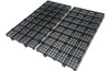 80 Pisos Plastico Preto Estrado Plat 50x25cm Piso P/ Box 1