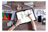 Tableta De Dibujo Plantec Luz Led A3 Morral 1