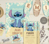 Kit Imprimible Stitch, Pdf, Textos Editables, Cumpleaños 1