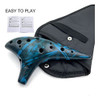 Ocarina De 12 Orificios Alto C Ocarinas De Cerámica Ahumada 4