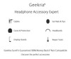 Almohadillas Geekria Para Auriculares Bose En La Oreja Oe2, 6