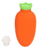 Garrafa De Saco De Água Quente Em Forma De Cenoura, Silicone 6