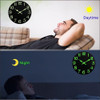 Diyzon Reloj De Pared Luminoso, Silencioso Sin Tictac 12 '' 4