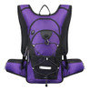 Mochila Senderismo Violeta Impermeable Hidratacion 3l 0