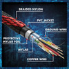 Bam Paquete De 3 Cables Hdmi 4k De Alta Velocidad - 25 Pies 4 Bam Paquete De 3 Cables Hdmi 4k De Alta Velocidad - 25 Pies 4