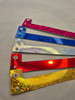 250 Pulseras Glitter Metalizadas Lisas Vip Fiesta Xv Control 5