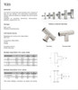 Tee P/ Soldar Acero Inoxidable 1 Pulgada 5 Tee P/ Soldar Acero Inoxidable 1 Pulgada 5