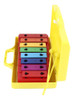 Xilofone Educacional Colorido Com 8 Notas Glockenspiel 3