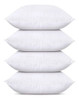 Utopia Bedding Throw Pillows Insert (paquete De 4, Blanco) 1