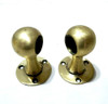 Soporte Barral De Bronce Macizo 19mm Originales Pesados *z 0