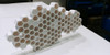 Llavero Porta Llaves Pared Didactico Panal Abejas Honeycomb 2