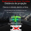 Nível Laser 8 Linhas 3d Verde Recarregável Auto Nivelamento 7