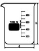 1 Bequer 250ml 1 Bequer 100 Ml 2