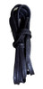 Par Cadarço Chato Encerado Coturnos Botas 1.20cm Preto 1