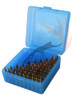 Caja Porta Municion Mtm Fusil Rs-100 Coal 2.65 223 Blue 0