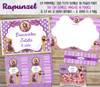 Kit Imprimible Rapunzel Con Textos Editables! 1