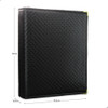 Fichário 40 Fls P/ Cédulas 1 Espaço 32x24 Ziper Matelado Gg 3