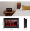 Timegyro Reloj De Pared Digital A Pilas Con Pantalla Led, Re 1