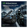 Intercomunicador Moto Ejeas Q8 Duo Bluetooth 1200mts Mesh 1