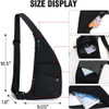 Mochila Senderismo Negra Nylon Impermeable Ligera 3