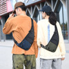 Mochila Senderismo Negra Nylon Impermeable Ligera 6