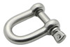 10 Grilletes Galvanizado Recto 3/8 - 10mm Con Perno 4