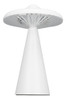 Mesa Led White Mushroom Usb Recarregável Touch 0