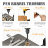 Kit De Corte De Barril, 7 Pc, Cabeza De 19 Cm, Varios Tamaño 7