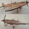Rompecabezas Puzzle 3d De Madera Avion Spitfire Wa00111 1