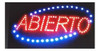 Cartel Abierto Led Luminoso Luces Con Movimiento 3
