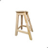 Banco Escalera De Pino 2 Escalones 60 Cm 4