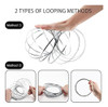 Rowphya Flow Ring Kinetic Spring Slinky Toy | 5