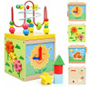 Toy Life Cubo De Actividades De Madera Para Bebés Para Niños 0
