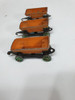 Juguete Antiguo - Lote De 3 Vagones Made Un Usa 0