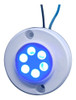 10 Un Luz De Cortesia 6 Led Azul Leds Abs 12v Lancha Barco 1