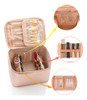Neceser Organizador De Maquillaje P/viaje  Rose Gold / -l 4