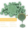 Perlas De Cera Verde Oliva Para Sellar Sobres Y Invitaciones 3 Perlas De Cera Verde Oliva Para Sellar Sobres Y Invitaciones 3