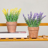 Plantas Lavanda X 2 Con Maceta Artificiales 0