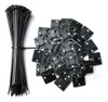 Oksdown 100 Pack Bridas De Nylon De Plástico Negro Con 60 Pi 0
