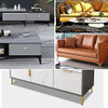 Patas Metalicas Doradas Para Muebles- Altura 15 Cm Pack X 4 6
