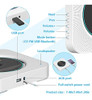 Aonco Reproductor De Cd Portátil, Bluetooth 4