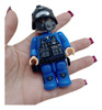 Boneco Policial Com Mascara De Gás Comando Tático 3