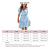Vestido Feminino De Alta Elasticidade Na Cintura Recortado E 5