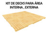 12 Decks De Madeira Pinus Estrado 30x30cm Vestiário 2 12 Decks De Madeira Pinus Estrado 30x30cm Vestiário 2