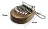 8 Key Kalimba Mini Portátil Polegar Piano Percussão 4