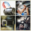 Luz De Chaveiro Giratória Com Base Magnética, Portátil Emerg 3