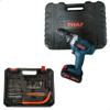 Parafusadeira De Impacto Thaf Profissional 21v Com Kit De Ac 5