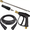 Pistola + Mangueira Trama Aço 15 Mts Lavadora Karcher Hd 585 0 Pistola + Mangueira Trama Aço 15 Mts Lavadora Karcher Hd 585 0