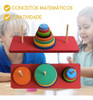 Torre De Hanói Jogo Infantil Desafio Logico Montar 1