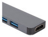 Adaptador Usb C Para Hub De Interface Multimídia De Alta Def 7